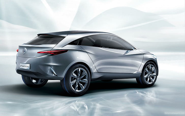 2011 Buick Envision Concept 2, conceito de prata crossover suv, 2011, conceito, buick, visualizar, carros, outros carros, HD papel de parede