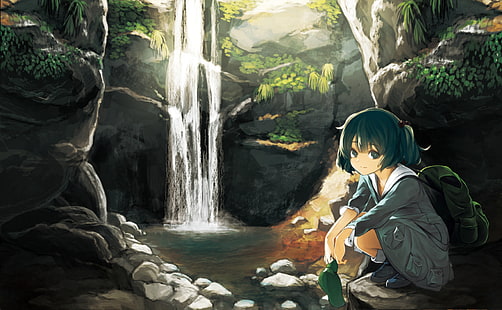 Anime, Touhou, Nitori Kawashiro, Sfondo HD HD wallpaper
