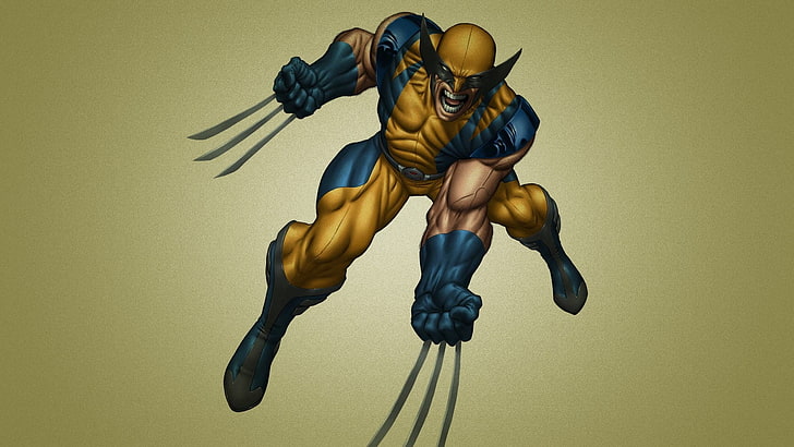 komiksy, Wolverine, Tapety HD