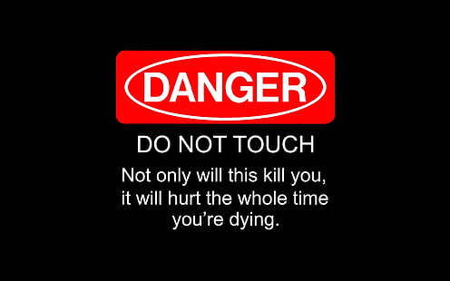 signe de danger Danger Résumé Autre HD Art, Danger, signe, avertissement, Fond d'écran HD HD wallpaper