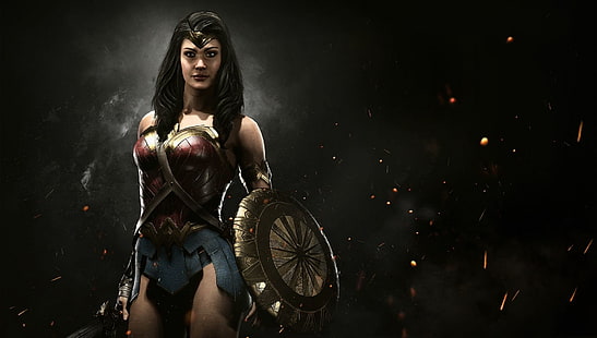Orättvisa, Orättvisa 2, Wonder Woman, HD tapet HD wallpaper