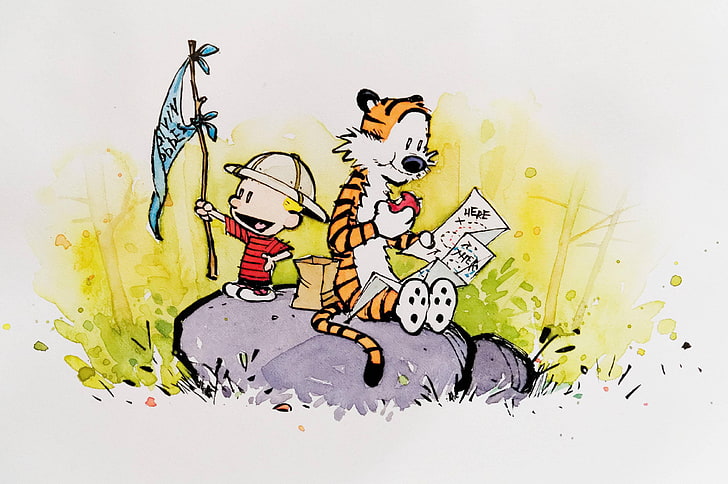Calvin i Hobbes, Tapety HD