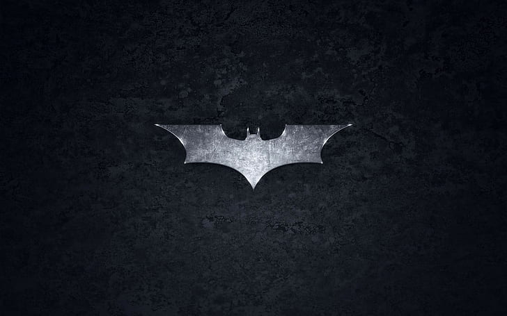 Batman, The Dark Knight, DC Comics, logo, superhero, Wallpaper HD