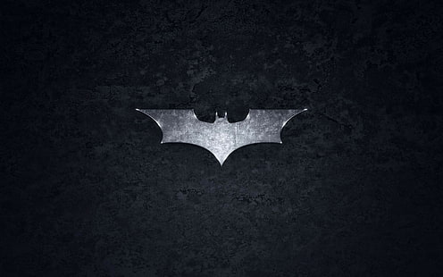 Batman, The Dark Knight, DC Comics, logo, supereroe, Sfondo HD HD wallpaper