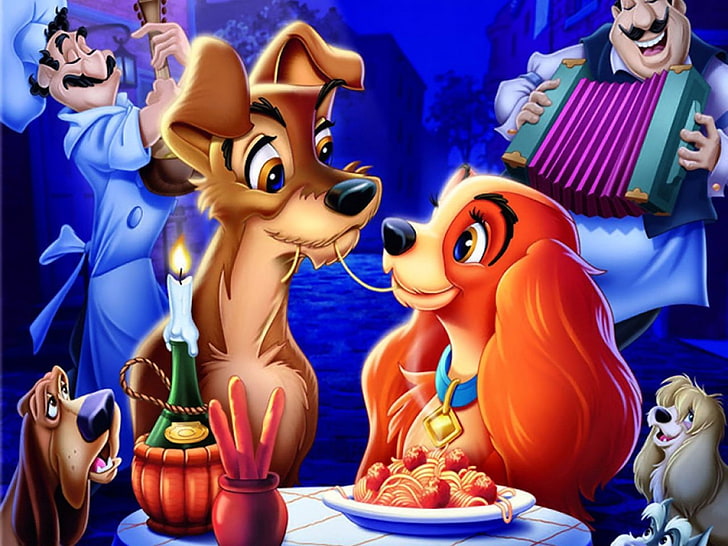 Film, Lady And The Tramp, Tapety HD