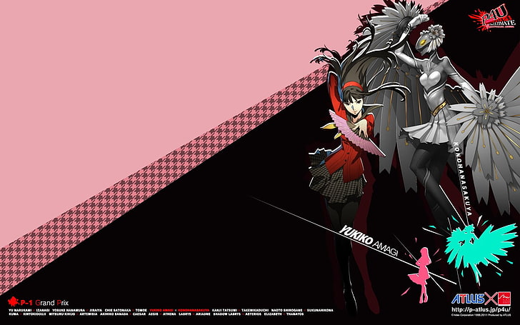 Persona, Persona 4: Arena, Yukiko Amagi, HD wallpaper