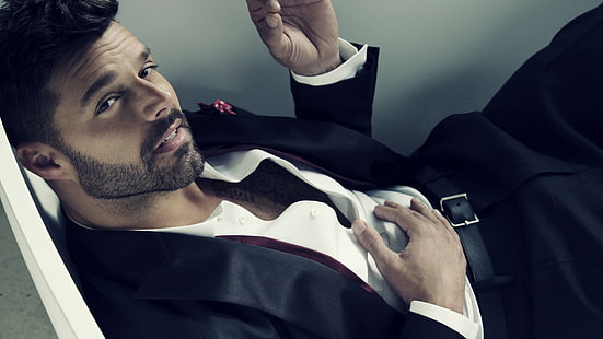 Ricky Martin, meilleur artiste de musique et groupes, chanteur, Fond d'écran HD HD wallpaper