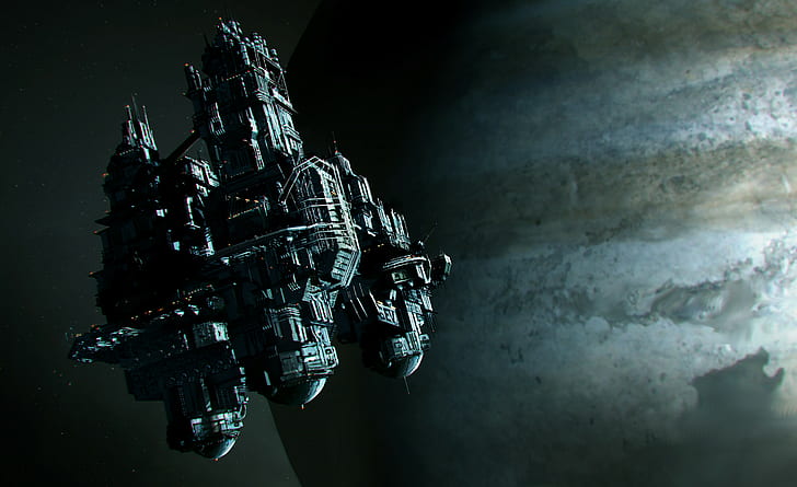 karya seni, seni fantasi, seni konsep, Alien: Isolasi, luar angkasa, video game, Wallpaper HD