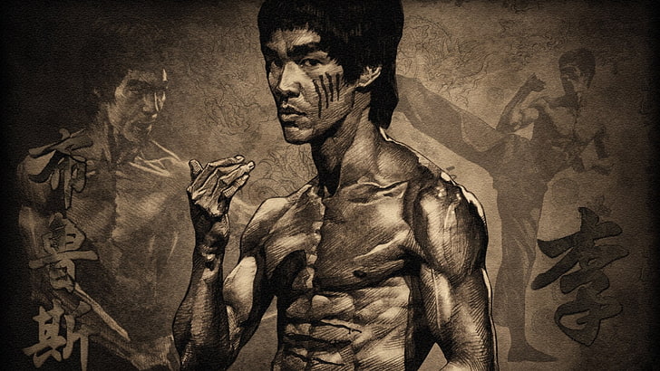 Bruce Lee, skådespelare, Bruce Lee, HD tapet