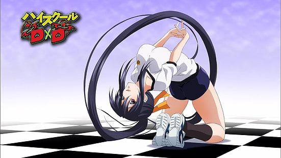 Anime, High School DxD, Akeno Himejima, HD-Hintergrundbild HD wallpaper