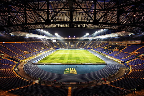 stadion permainan, stadion euro 2012, metalis, stadion kharkiv, Wallpaper HD HD wallpaper