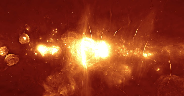 ทางช้างเผือกควอซาร์ดาวกาแล็กซี่หลุมดำดาราศาสตร์ราศีธนูก, วอลล์เปเปอร์ HD