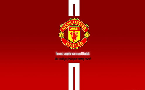 Red Devils Manchester United HD Sfondi desktop .., logo Machester United, Sfondo HD HD wallpaper