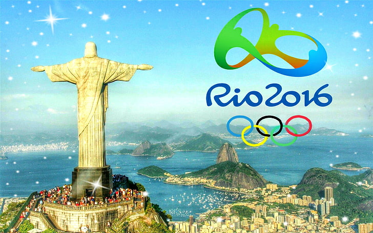 Tapete der Olympischen Spiele 2016 in Rio, Olympische Spiele 2016, Rio 2016, HD-Hintergrundbild