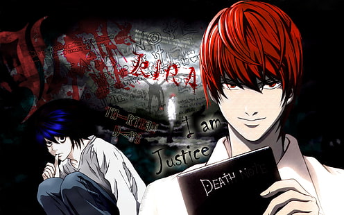 Todesanzeige l 1920 x 1200 Anime Death Note HD Kunst, Todesanzeige, L., HD-Hintergrundbild HD wallpaper