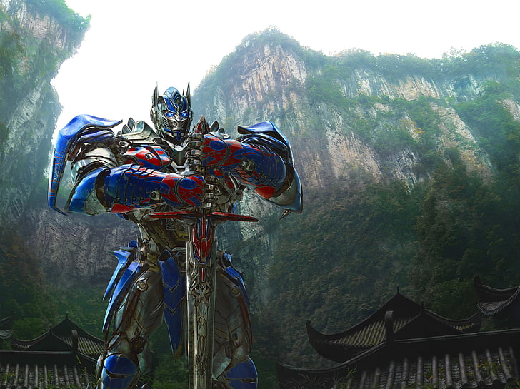 Transformers Optimus Prime, Transformers vom Aussterben bedroht, Transformers 4, Optimus Prime, HD-Hintergrundbild