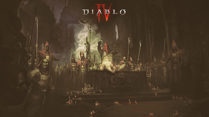 diablo 4, diablo iv, Diablo, RPG, Lilith, Lilith (Diablo), santuário, javo, Blizzard Entertainment, BlizzCon, HD papel de parede