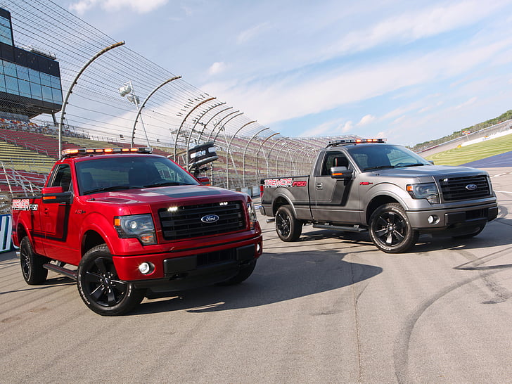 2014, ecoboost, f 150, ford, muscle, nascar, pace, pickup, race, racing, tremor, truck, HD wallpaper