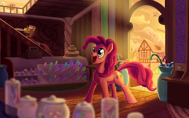 Acara TV, My Little Pony: Friendship is Magic, Mr. Carrot Cake, Pinkie Pie, Wallpaper HD