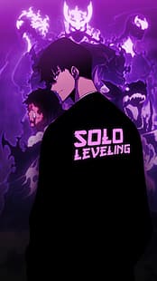 Solo-Leveling, gesungen Jin Woo, HD-Hintergrundbild HD wallpaper