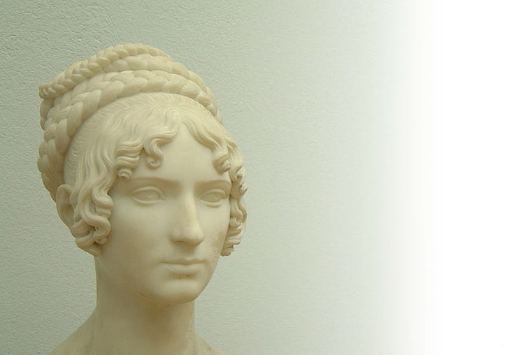 mulheres escultura estátuas mármore romano, HD papel de parede
