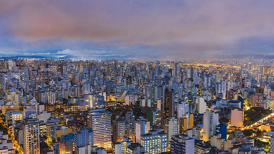 hogar, panorama, Brasil, Sao Paulo, Fondo de pantalla HD HD wallpaper