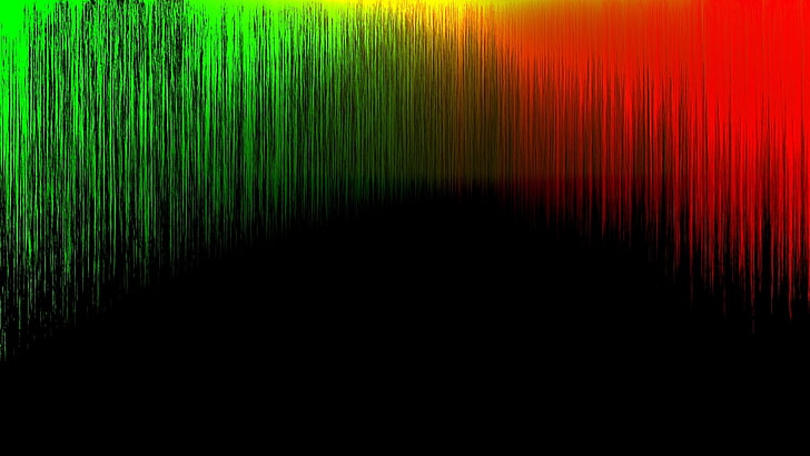 green, red, and black background, line, stripes, glitter, vertical, shadow, HD wallpaper