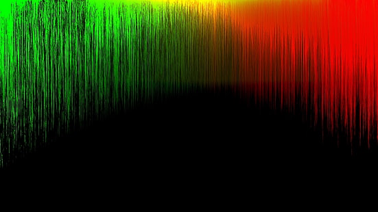 خلفية خضراء وحمراء وسوداء ، خط ، خطوط ، لمعان ، عمودي ، ظل، خلفية HD HD wallpaper