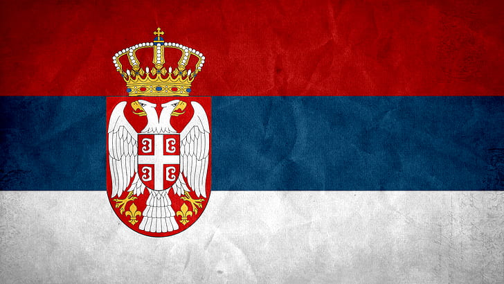 Знамена, Знаме на Сърбия, Знаме, Сръбско знаме, HD тапет