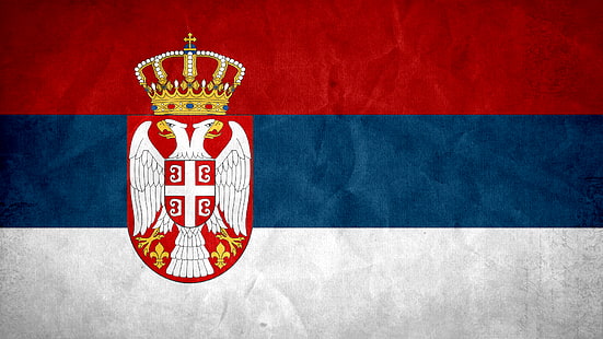 Flaggor, Serbiens flagga, Serbiens flagga, HD tapet HD wallpaper