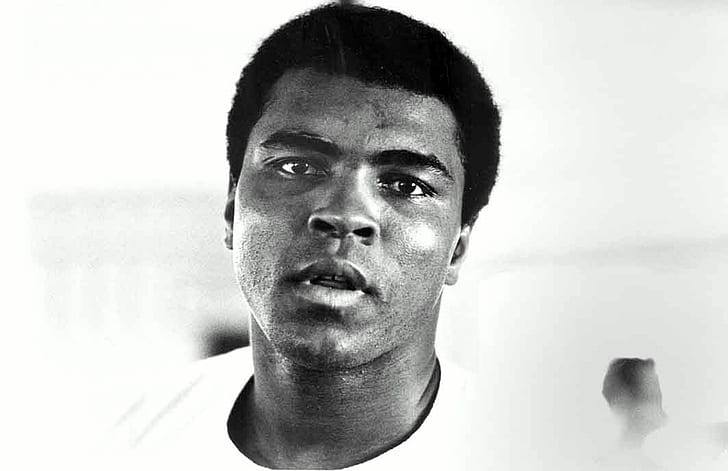 Muhammad Ali, Boxer, Visage, Fond d'écran HD
