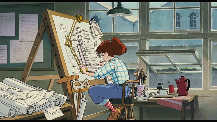 Studio Ghibli, Porco Rosso, #红猪, ekran görüntüsü, HD masaüstü duvar kağıdı
