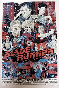 Fumetti Marvel The Amazing Spider-Man, Blade Runner, locandina del film, Harrison Ford, Ridley Scott, Tsout, Sfondo HD HD wallpaper