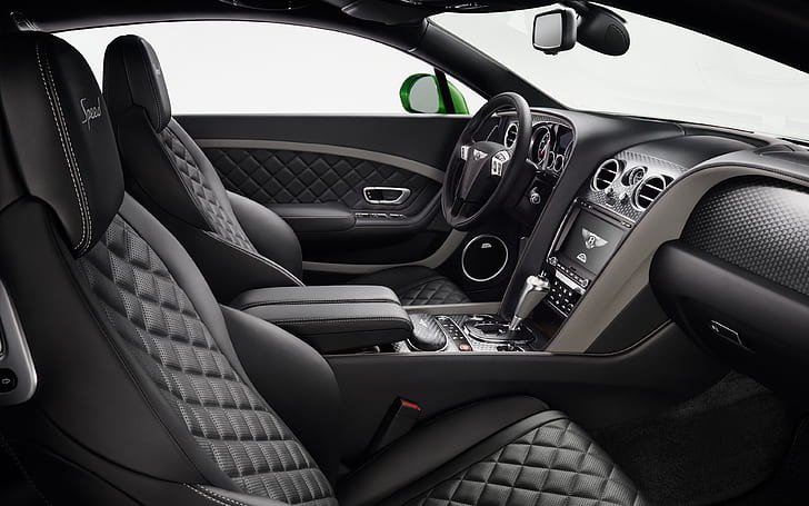 Bentley Continental GT, Interior, Carro, Bentley Continental GT, Interior, Carro, HD papel de parede
