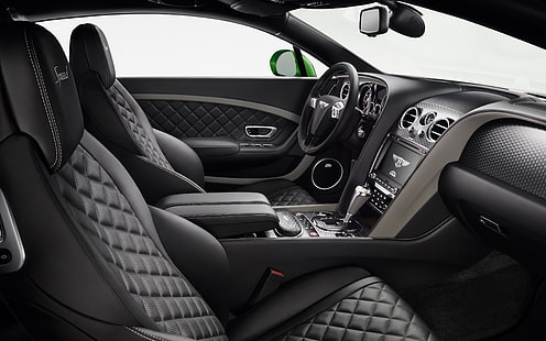 Bentley Continental GT, Intérieur, Voiture, bentley continental gt, intérieur, voiture, Fond d'écran HD HD wallpaper