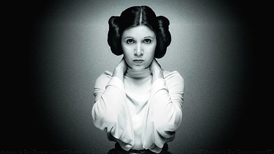Star Wars, Carrie Fisher, Princess Leia, HD wallpaper HD wallpaper