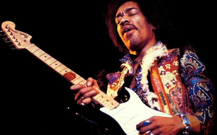 Cantantes, Jimi Hendrix, Fondo de pantalla HD