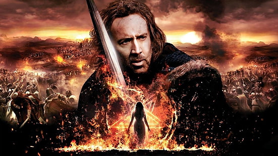 ภาพยนตร์เรื่อง Season Of The Witch, Nicolas Cage, วอลล์เปเปอร์ HD HD wallpaper