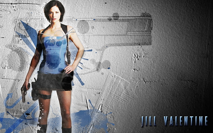 resident evil jill valentine sienna guillory 1280x800 Jeux vidéo Resident Evil HD Art, Resident Evil, Jill Valentine, Fond d'écran HD