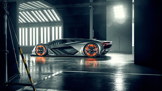 2019, Lamborghini, Millennio, Terzo, HD-Hintergrundbild HD wallpaper