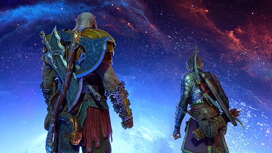 God of War Ragnarök, Playstation, Kratos, Playstation 5, HD-Hintergrundbild HD wallpaper