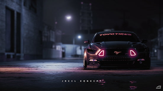 Готика (2015), Ford, Ford Mustang, Need For Speed, HD обои HD wallpaper