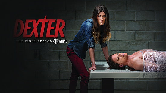 Dexter, a temporada final de cartaz da Showtime, Dexter Morgan, Debra Morgan, Dexter, Michael C. Hall, TV, HD papel de parede HD wallpaper