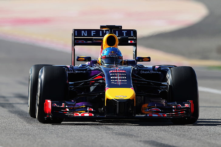 Hintergrund, Formel 1, Red Bull, Vettel, HD-Hintergrundbild