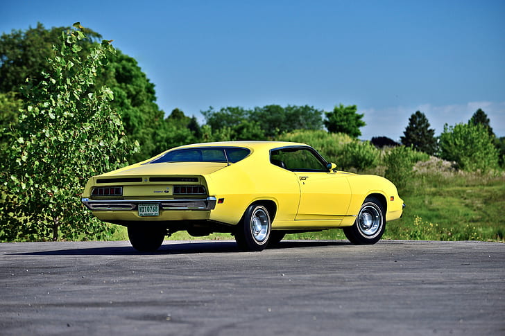 1970, classic, cobra, ford, king, muscle, old, original, torino, usa, HD wallpaper