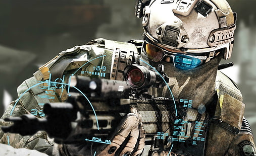 Ghost Recon و Tom Clancy's Ghost Recon و Tom Clancy's Ghost Recon: Future Soldier، خلفية HD HD wallpaper