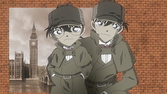 Detektiv, Conan, Detektiv Conan, Shinichi, HD-Hintergrundbild HD wallpaper