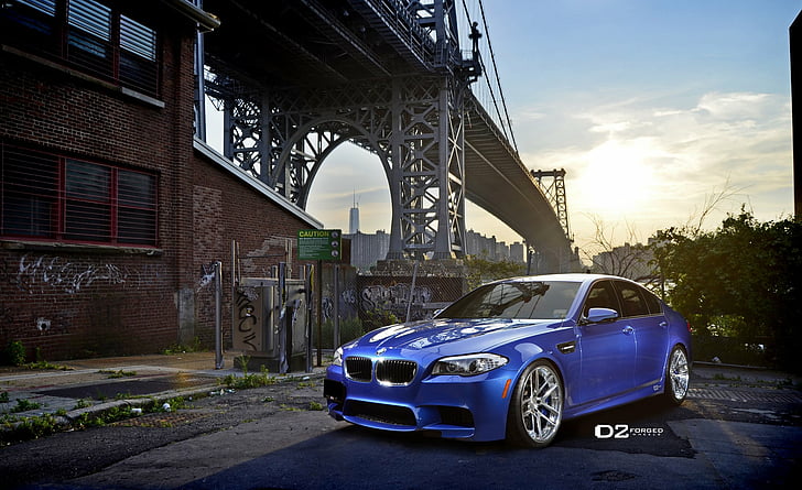 bmw, voitures, d2forged, f10, tuning, roues, Fond d'écran HD