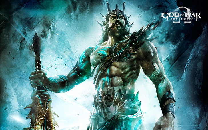 วอลล์เปเปอร์ดิจิตอล God of War Poseidon, ps3, God of War, Ascension, โพไซดอน, วอลล์เปเปอร์ HD