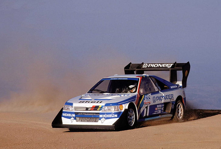 1989, 405, Dakar, Paris, Peugeot, T16, HD-Hintergrundbild